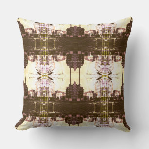 Coussin Allemagne vintage Frankfurt City street 1970 Mouse