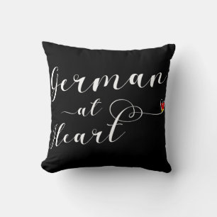 Coussin Allemand Au Coeur, Allemagne