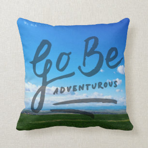 Coussin Allez soit aventureux
