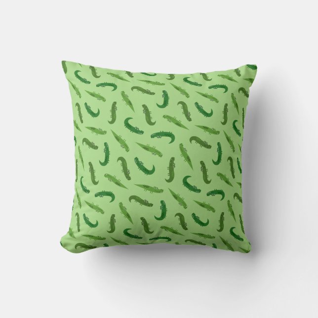 Coussin Alligators (Recto)