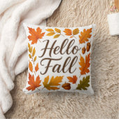Coussin Allo Feuilles et glaces automnales (Couverture)