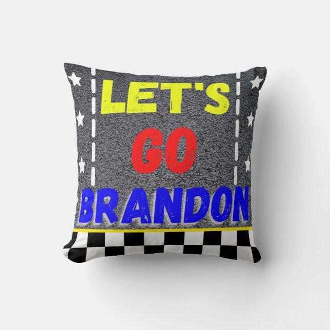 Coussin Allons Brandon Jeter l'oreiller (Recto)