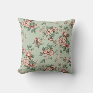 Coussin Allover fleurs à motifs multiples ornement Paremen