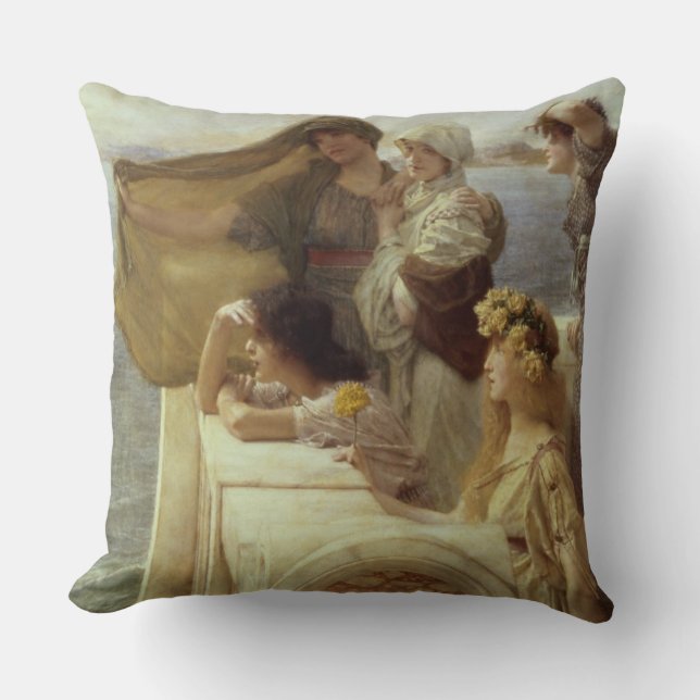Coussin Alma-Tadema | chez Cradle de l'Aphrodite, 1908 (Recto)