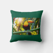 Coussin Almofada 40,6 cm x 40,6 cm Tucano (Verso)