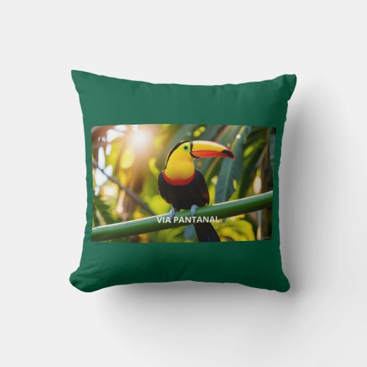 Coussin Almofada 40,6 cm x 40,6 cm Tucano (Recto)
