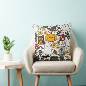 Coussin Almofada com estampa fofa de Halloween (Chaise)