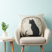 Coussin Almofada com gato (Chaise)