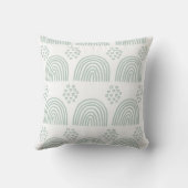 Coussin Almofada Decorativa Arco-Íris Azul (Verso)