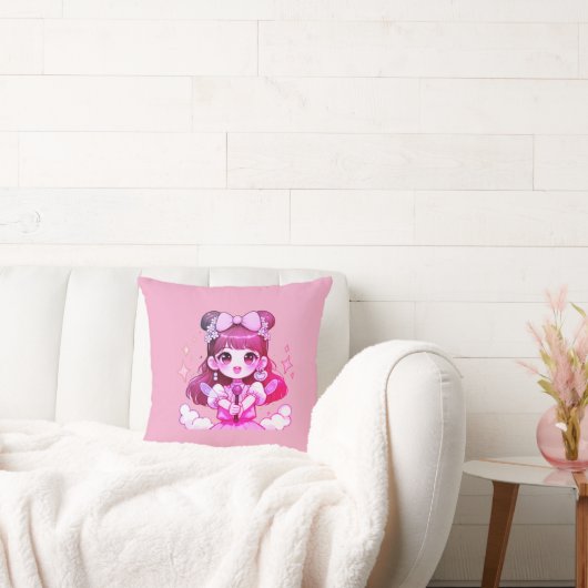 Coussin almofada garota kpop cantora desenho (Canapé)