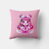 Coussin almofada garota kpop cantora desenho (Verso)