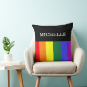 Coussin Almofada Grande Orgulho Gay Rainbow Personalizado (Chaise)