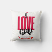 Coussin Almofada "I Love God" (Recto)
