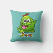 Coussin Almofada Jacarelvis e amigos (Recto)