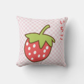 Coussin Almofada morango fofo (Recto)