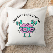 Coussin Almofada Poliéster Exercite Suas Curvas (Couverture)