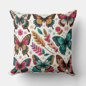 Coussin almofada quadrada com estampa borboletas (Recto)