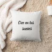 Coussin Almohada cree en tus sueños (Couverture)