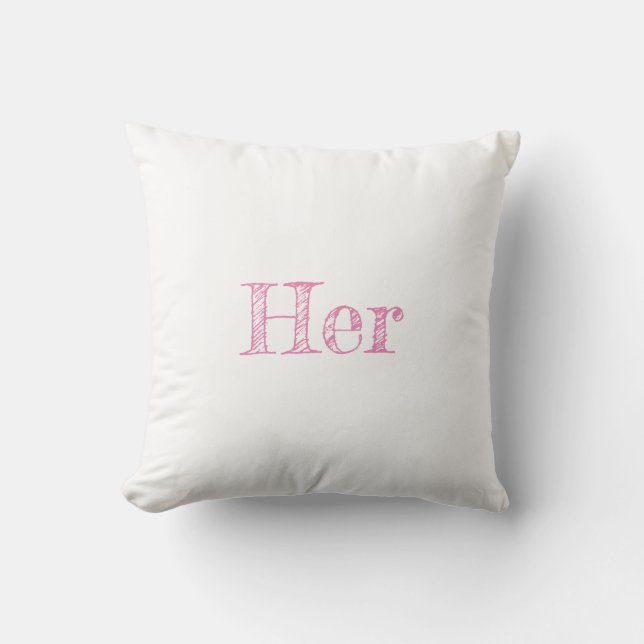 Coussin Almohada Her (Recto)