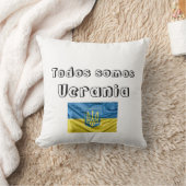 Coussin Almohada todos somos Ucrania (Couverture)
