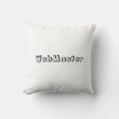 Coussin Almohada WebMaster (Recto)