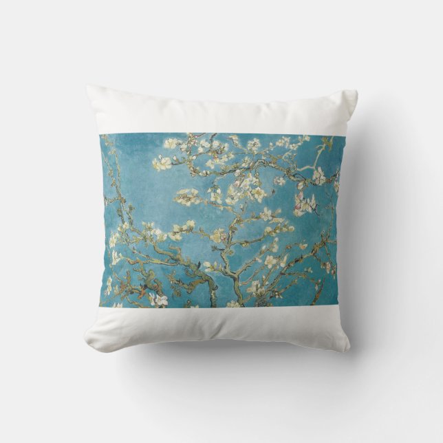 Coussin Almond Blossom par Vincent van Gogh (Recto)