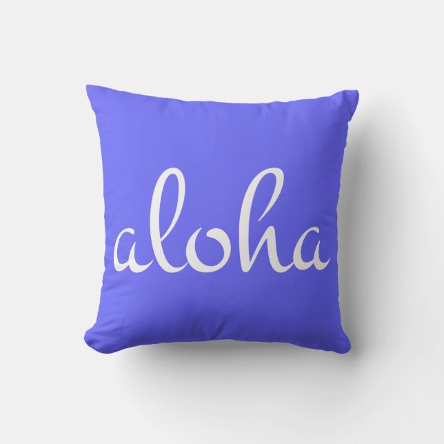 Coussin Aloha ! (Recto)