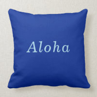 "Aloha" cobalt et confortable confortable bleu