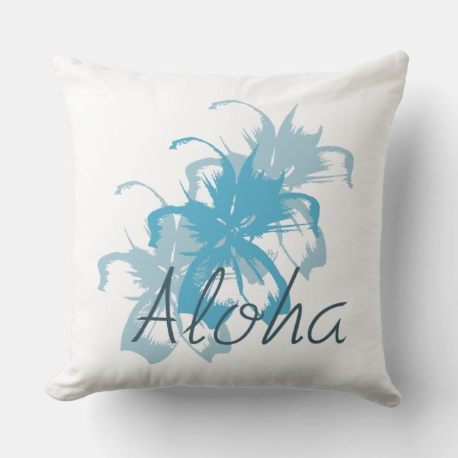 Coussin Aloha Floral (Recto)