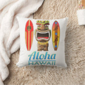 Coussin Aloha Hawaii Hawaii Tiki Surf (Couverture)