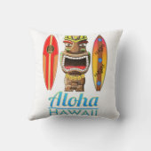 Coussin Aloha Hawaii Hawaii Tiki Surf (Verso)