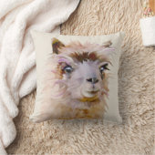 Coussin Alpaca violet mignon (Couverture)