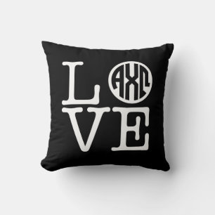 Coussin Alpha amour d'Omega de Chi