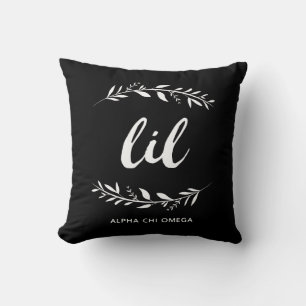 Coussin Alpha Chi Omega Petit Couronne