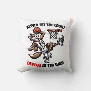 Coussin Alpha sur la cour Coyote dans la nature