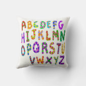 Coussin Alphabet (Verso)