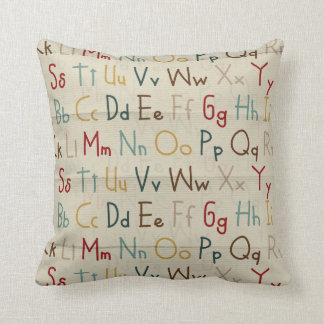 Coussin alphabet