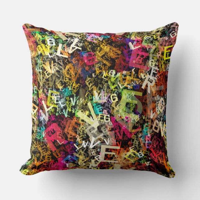 Coussin Alphabet Art 1 (Recto)