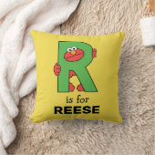 Coussin Alphabet d'Elmo | R Green (Couverture)