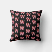 Coussin Alphabet d'Elmo | W Rose (Verso)