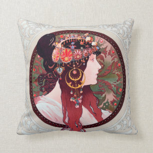 Coussin Alphonse Mucha