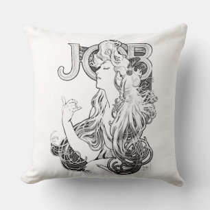 Coussin Alphonse Mucha JOB ISOGS