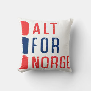 Coussin Alt Pour Norge Thaillow, Moto Norvégien