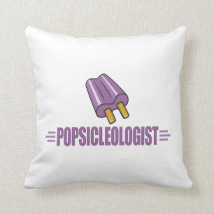 Coussin Amant drôle de Popsicle de raisin