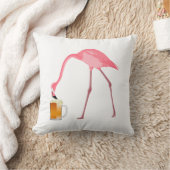 Coussin Amant rose de bière de Flamant rose (Couverture)
