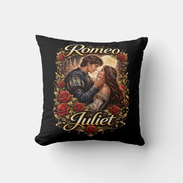 Coussin Amants de Vérone au clair de lune (Recto)