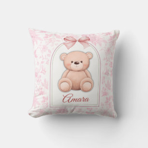 Coussin Amara Conception personnalisée d'ours en peluche