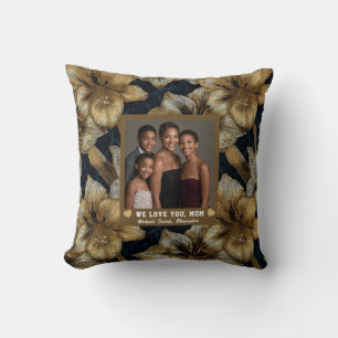 Coussin Amaryllis Fleur Meilleure Maman Jamais Aménagement