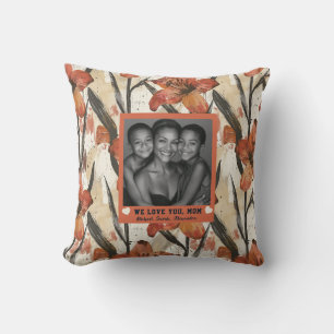 Coussin Amaryllis Meilleure Décoration Artistique de Crèch