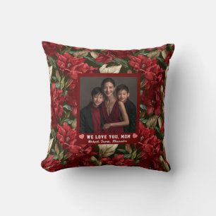 Coussin Amaryllis Mère Maman Intérieurs Chauds Victorien